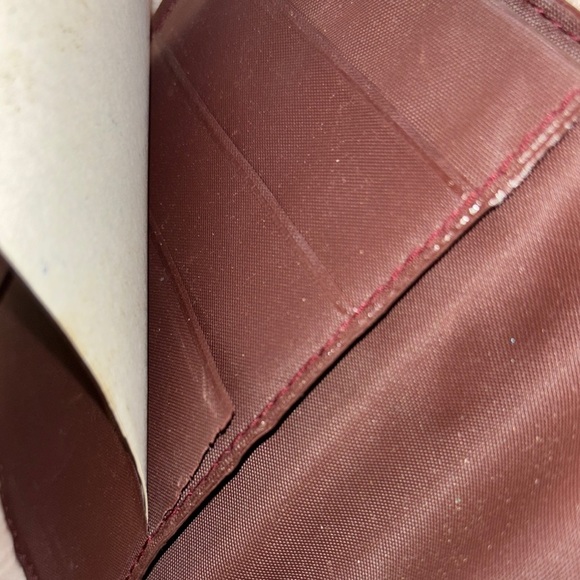 Stylish Burgundy and Red Men's Wallet - Picture 5 of 6